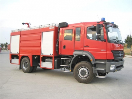 Portable Ladder Fire Truck